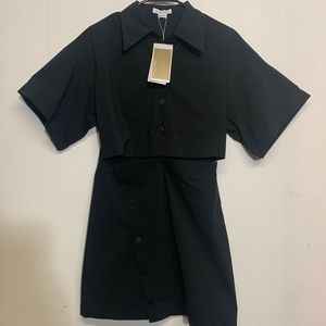 Urban Revivo Black two piece dress